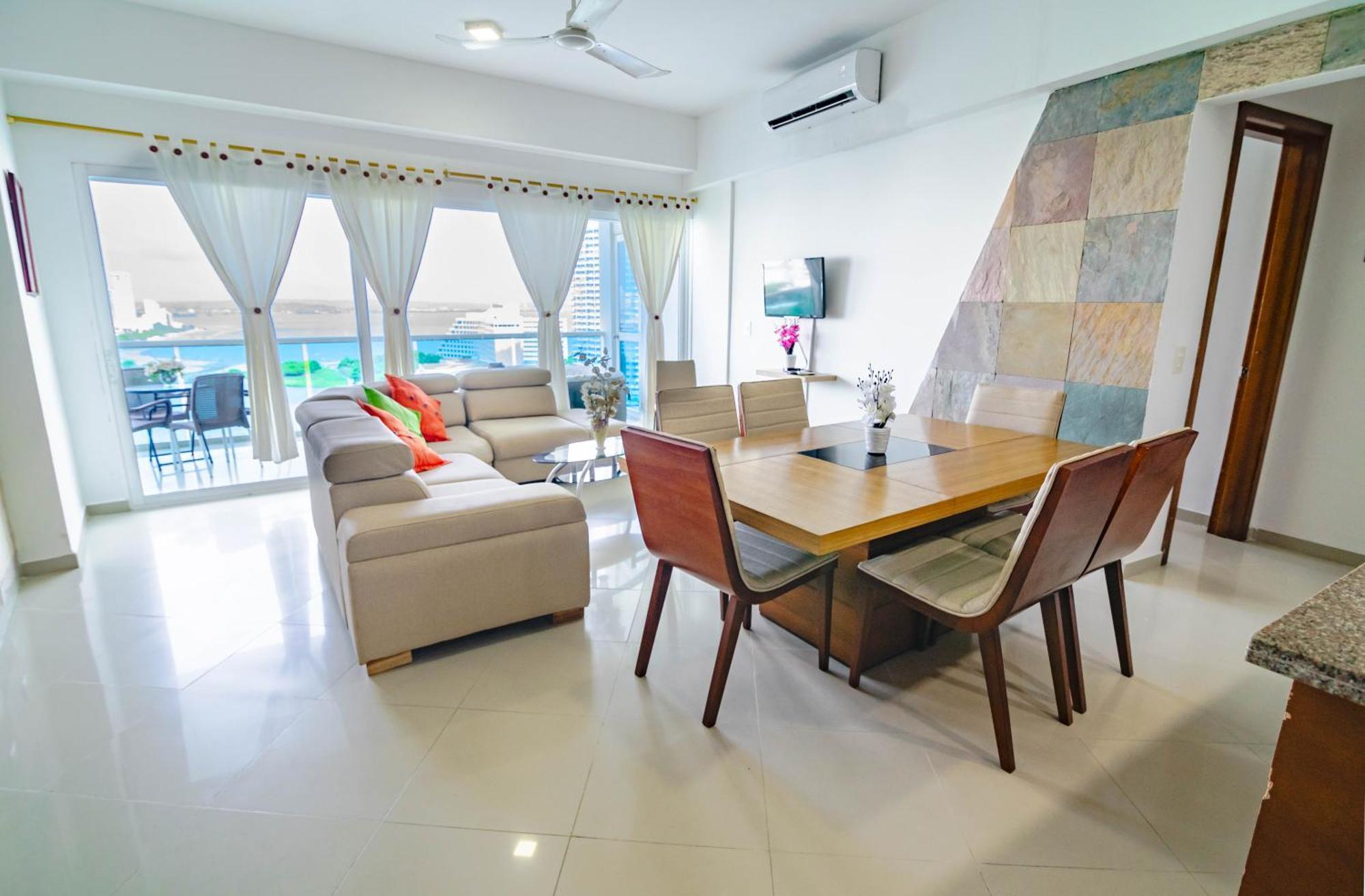 Apartamento Unik Cartagena Edificio Poseidon المظهر الخارجي الصورة